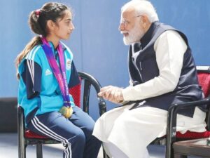 The story of Sheetal Devi becoming a gold medalist