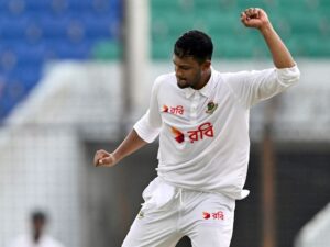 Shakib Al Hasan's first Test