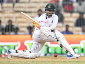 Shakib Al Hasan's first Test