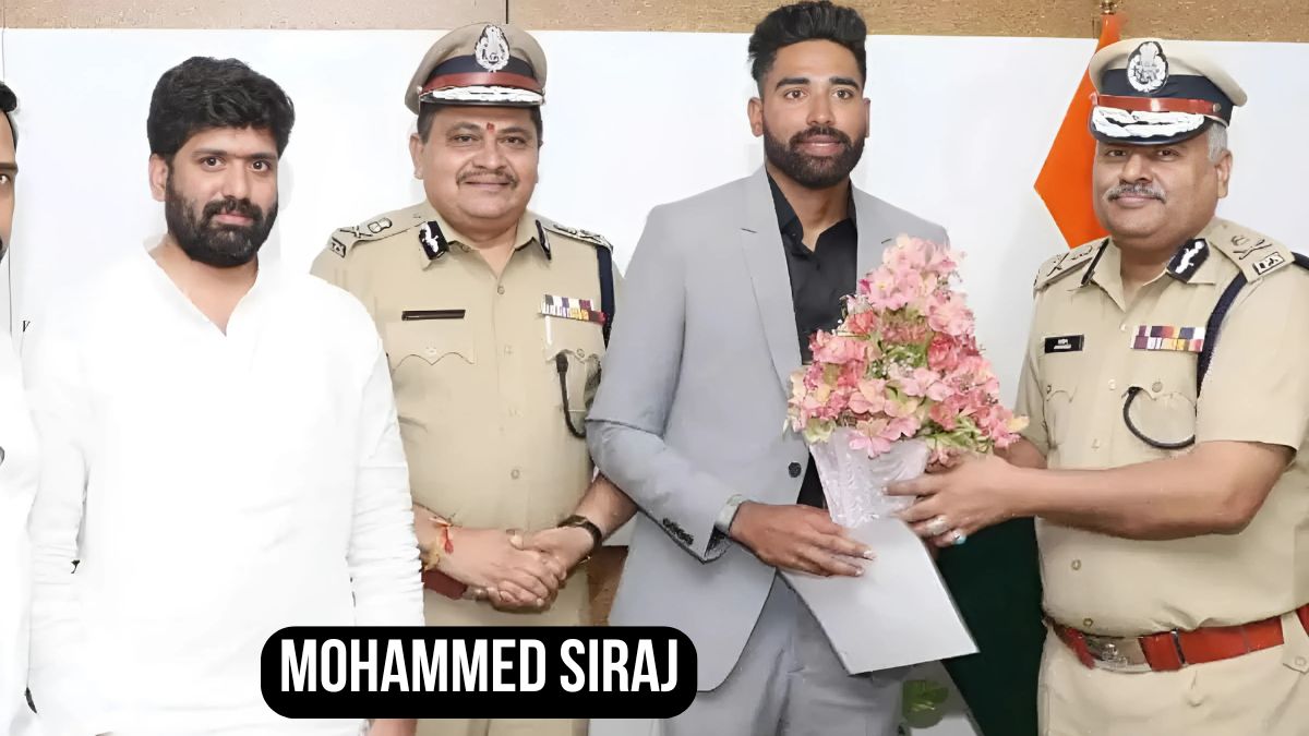 Mohammad Siraj is in charge of the upcoming DSP