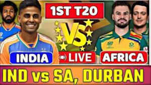 IND vs SA, 1st T20 Live