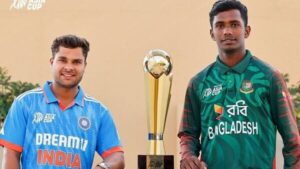 India vs Bangladesh U19 live score